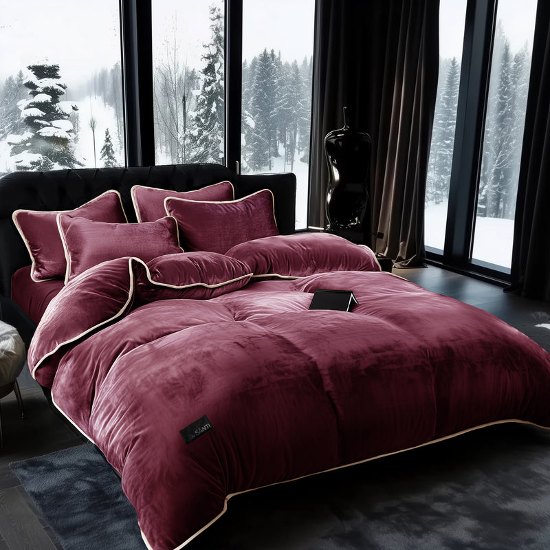 The Kefalonia Premium Velvet Bedding